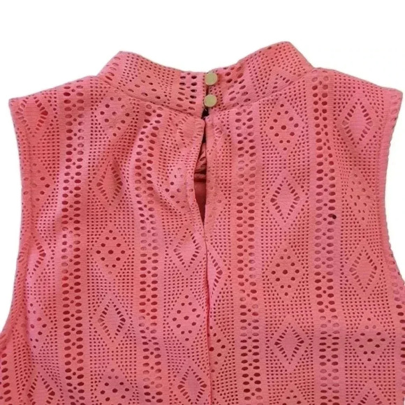 She+Sky Women's Dress, Coral Color, Size Large, Halter Neck, Sleeveless - Picture 6 of 6